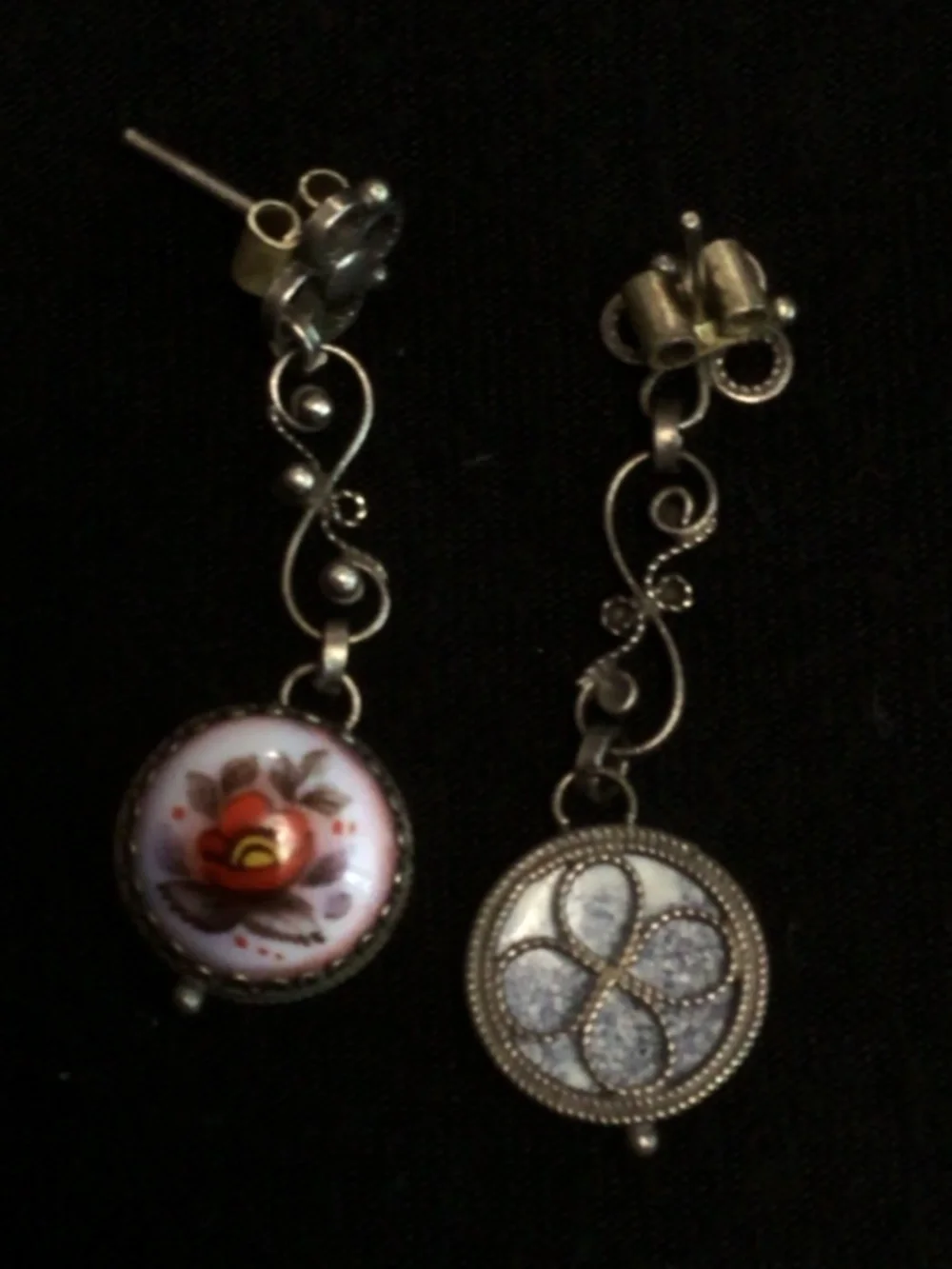 Vintage Rostov Finift Enamel Set - Picture 4 of 7
